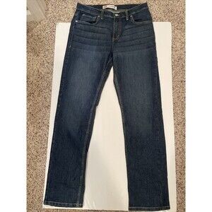 Levi's 502 Regular Fit Tapered Leg Jeans Mens Size 16 Blue 28x28